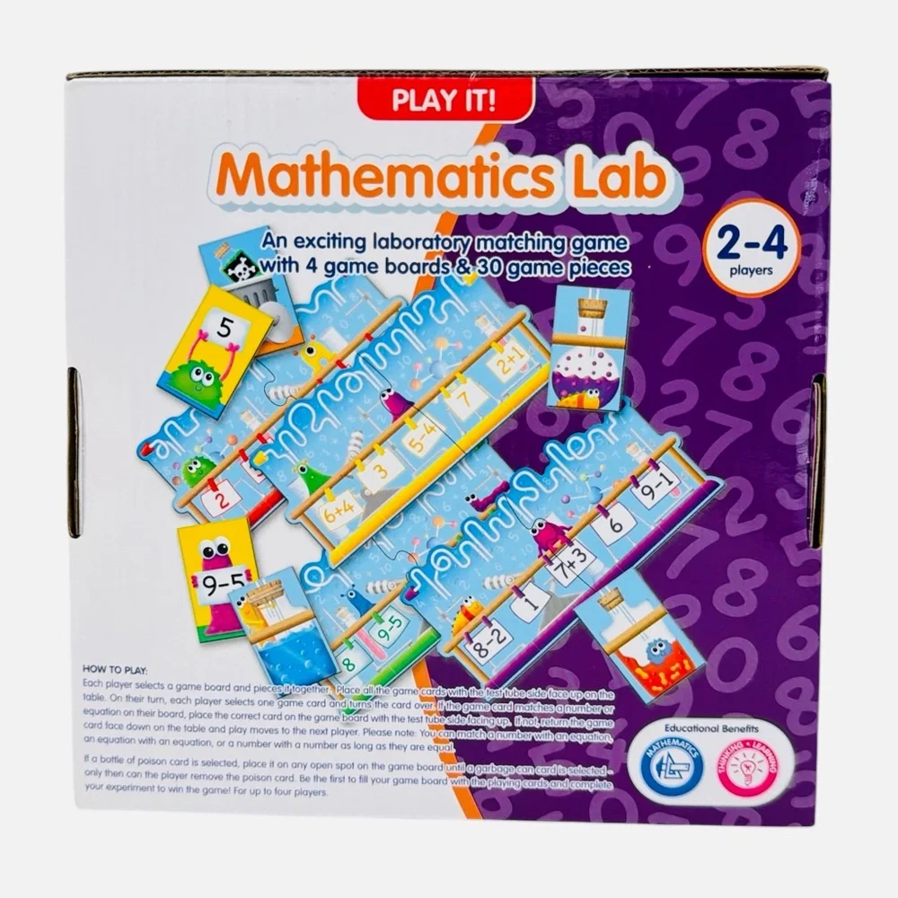 Learning Journey International – Play It! Mathematics Lab Preschool Games & Gift